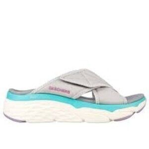 Skechers Ultra Goga Mat Cushioning So Fresh Sandals Size 9 Wedge Comfort